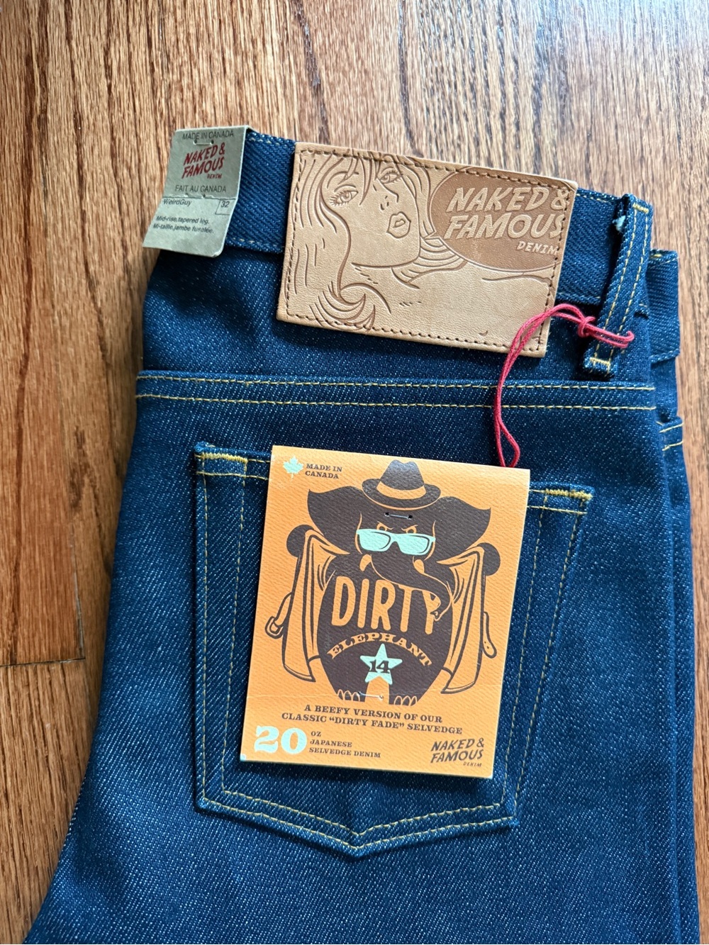 Naked & Famous Elephant 14 Weird Guy 32 NWT - Picture 2 of 8